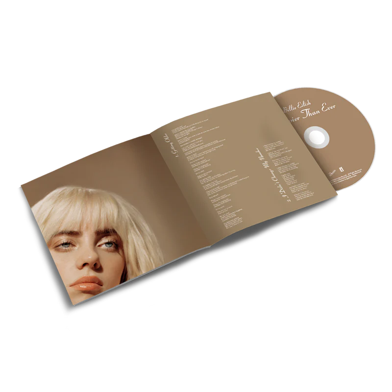 Billie Eilish - Happier Than Ever - Photobook CD