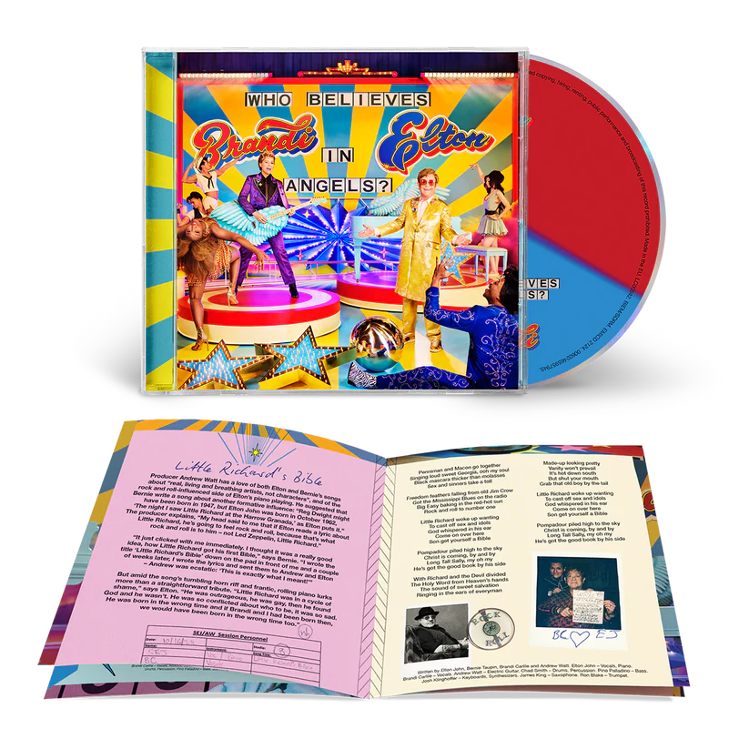 Elton John & Brandi Carlile - Who Believes in Angels? - CD