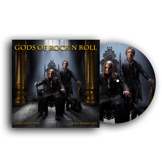 [PRE-ORDER] Ozzy Osbourne & Billy Morrison - Gods Of Rock N Roll - Picture Disc Vinyl Record