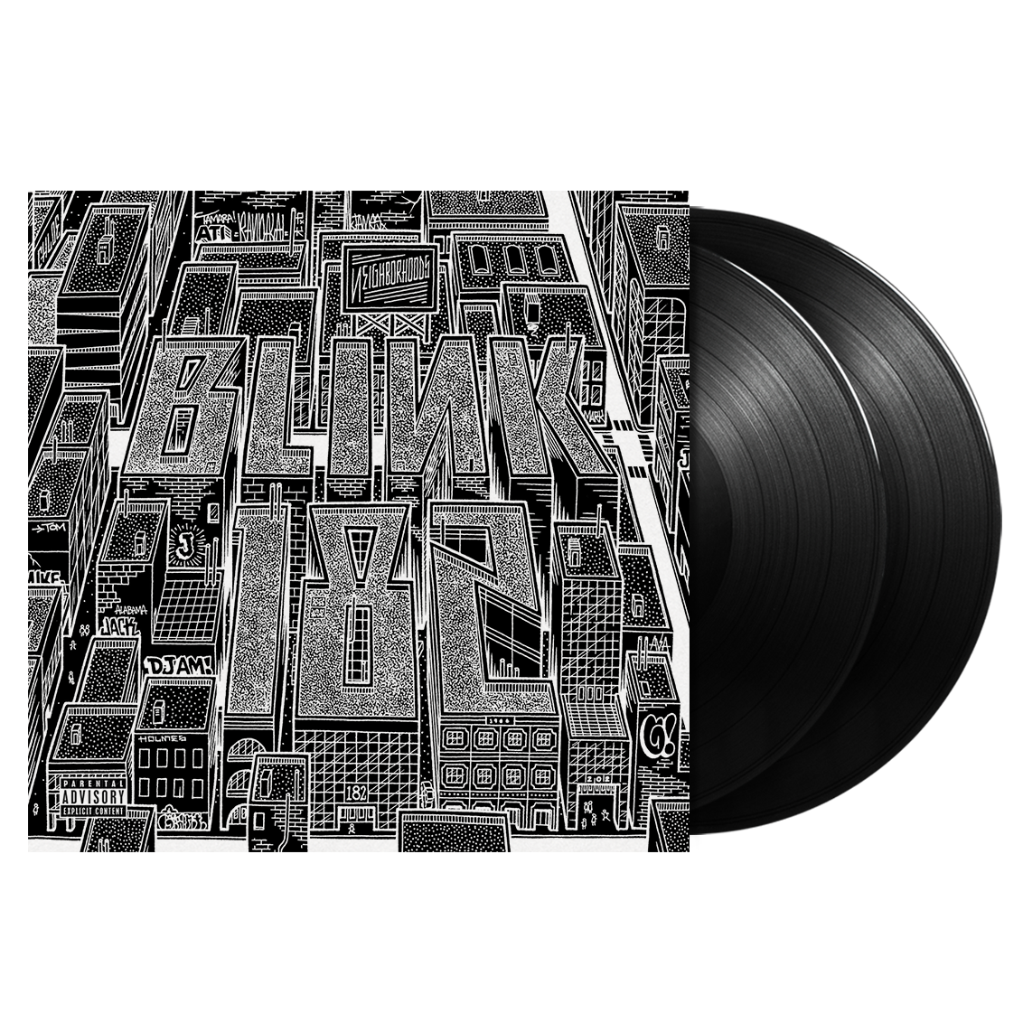 Blink-182 - Neighborhoods - Black Vinyl Record 2LP
