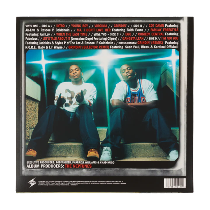 Clipse - Lord Willin' - Silver Vinyl Record 2LP