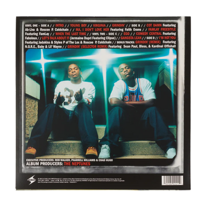 Clipse - Lord Willin' - Silver Vinyl Record 2LP