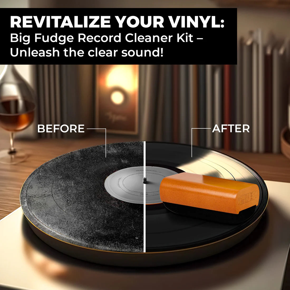 Big Fudge - 4-in-1 - Vinyl Record Care Kit