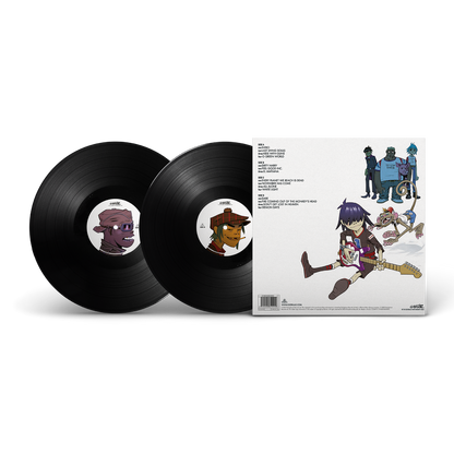 Gorillaz - Demon Days - Black Vinyl Record 2LP