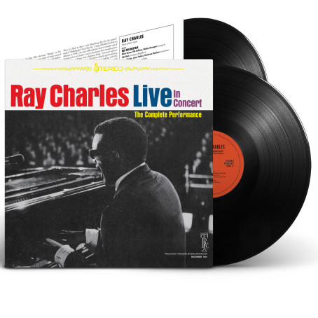 Ray Charles - Ray Charles Live in Concert - Black Vinyl 2LP
