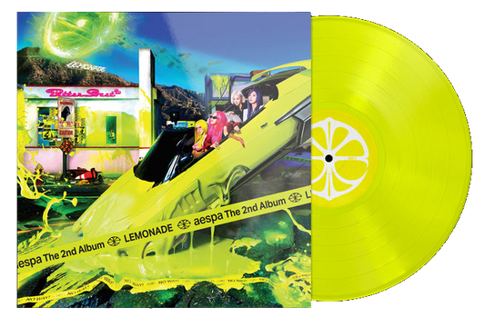 Aespa - The 2nd Album LEMONADE - Neon Yellow Vinyl