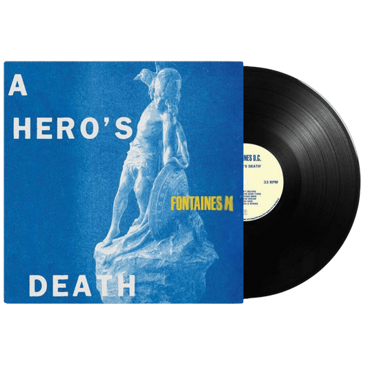 Fontaines D.C. - A Hero's Death - Black Vinyl