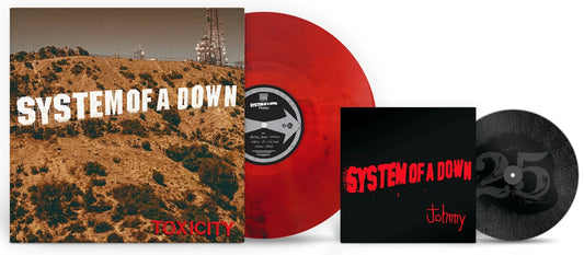 System of a Down - Toxicity (25th Anniversary) - Red Colored Vinyl 2LP