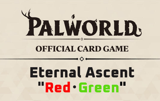 Palworld Official Card Game - Eternal Ascent Red & Green - Trial Deck