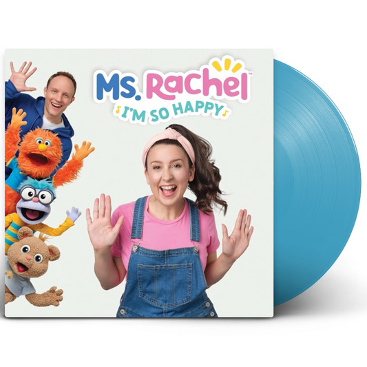 Ms. Rachel - I'm So Happy - Blue Vinyl