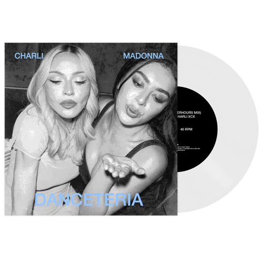 Madonna & Charli XCX - Danceteria - Clear 7” Vinyl