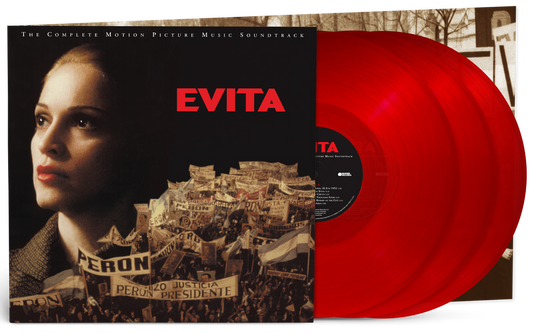 Madonna - Evita (Soundtrack) - Translucent Red Vinyl 3LP