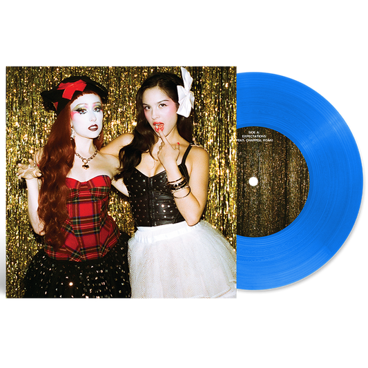 Olivia Rodrigo & Chappell Roan - expectations - Blue 7” Vinyl