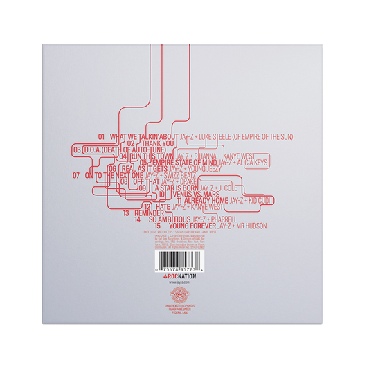 JayZ - The Blueprint 3 - White Vinyl 2LP