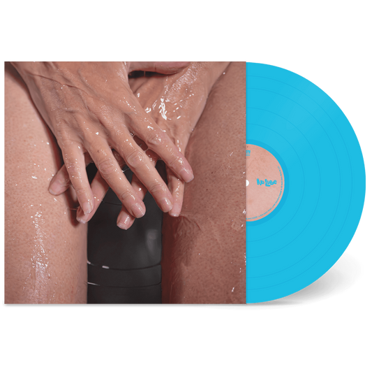 Peaches - No Lube So Rude - Electric Blue Vinyl Record