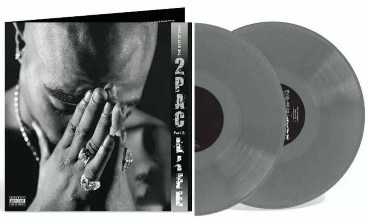 2Pac - The Best Of 2Pac, Part 2: Life - Gray Vinyl Record 2LP