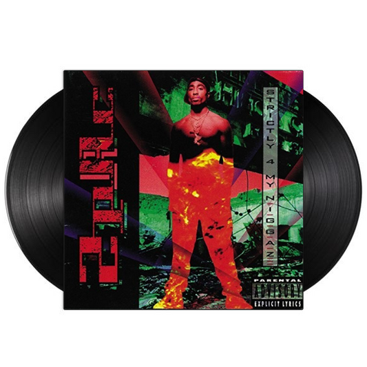 2Pac - Strictly 4 My N.I.G.G.A.Z... - Black Vinyl Record 2LP