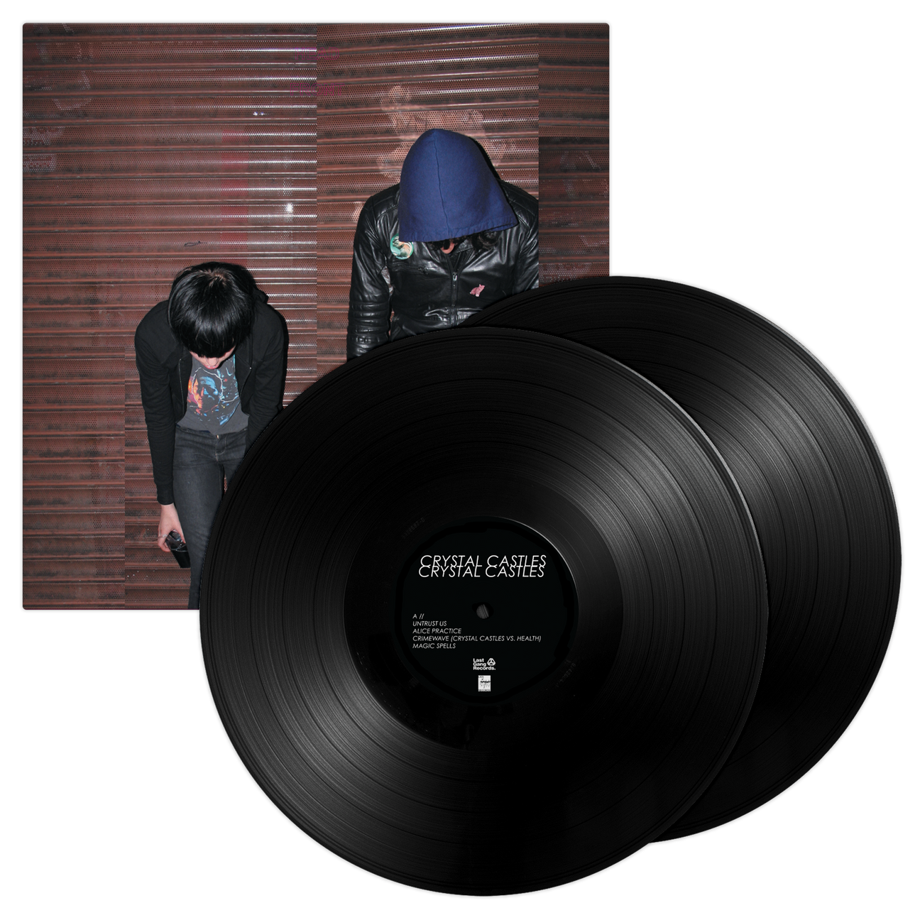 Crystal Castles - Self Titled - Black Vinyl Record 2LP