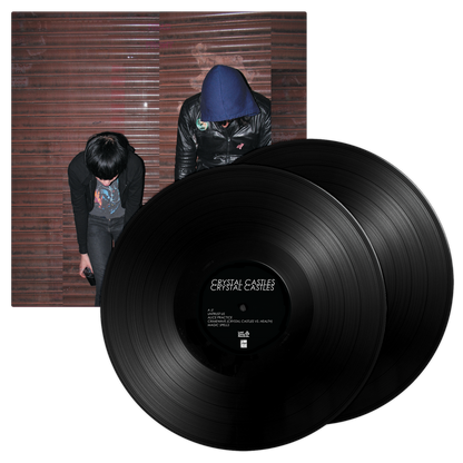 Crystal Castles - Self Titled - Black Vinyl Record 2LP