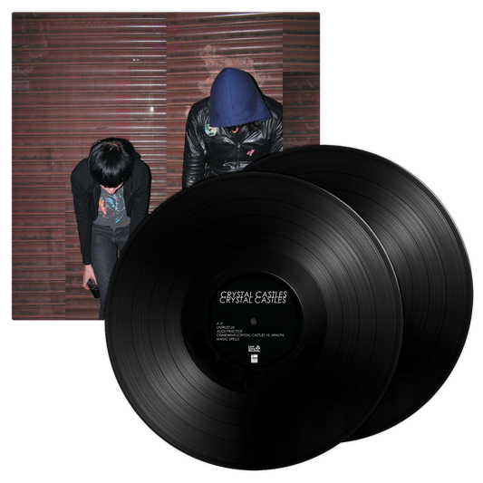 Crystal Castles - Self Titled - Black Vinyl Record 2LP