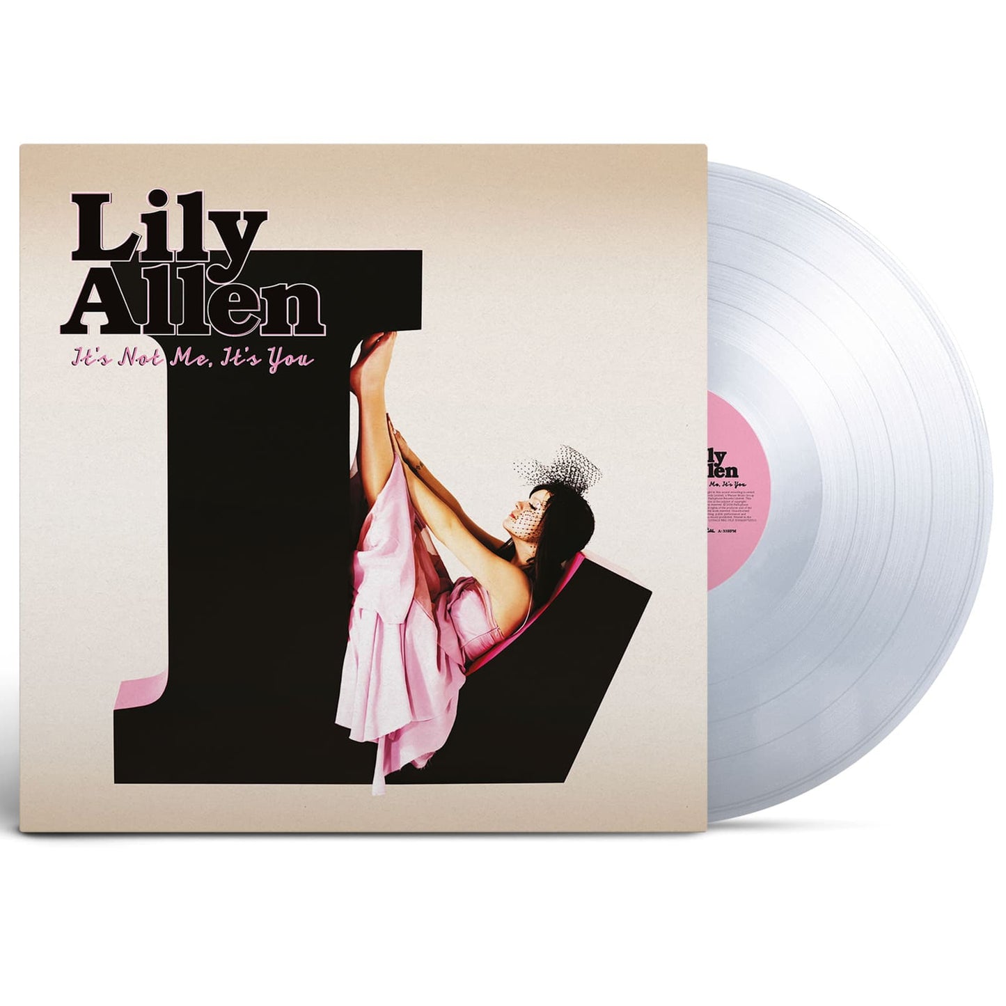 Lily Allen - It's Not Me, It's You - Crystal Clear Vinyl