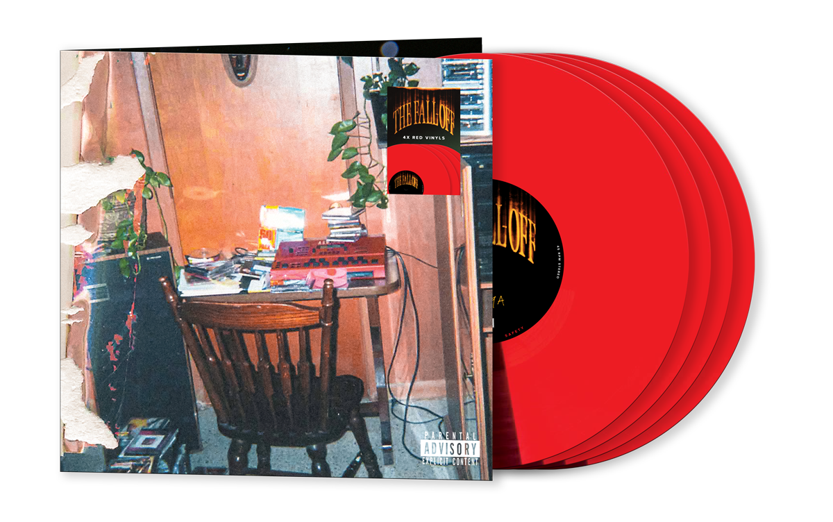 J Cole - The Fall-Off - Red Vinyl 4LP