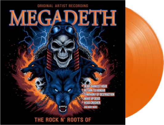 Megadeth - The Rock N Roots Of - Orange Colored Vinyl
