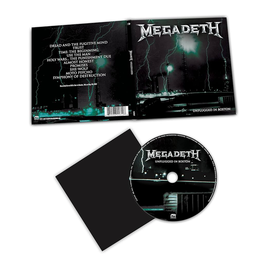 Megadeth - Unplugged In Boston - CD