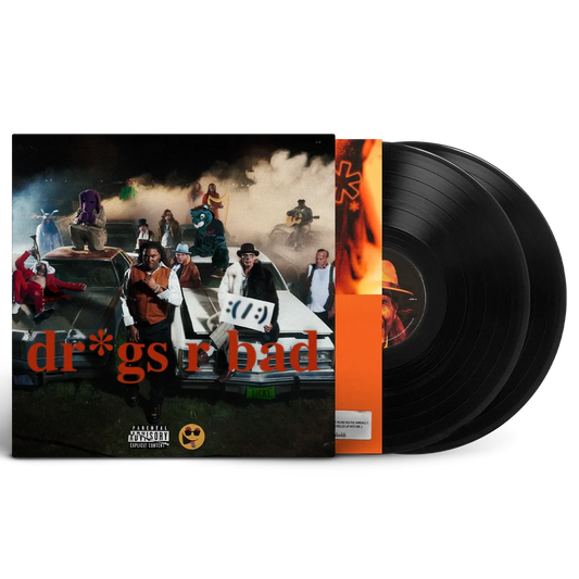 [PRE-ORDER] Lucki - Dr*Gs R Bad - Black Vinyl 2LP