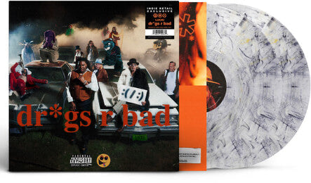 [PRE-ORDER] Lucki - Dr*Gs R Bad (IEX) - White Colored Vinyl 2LP