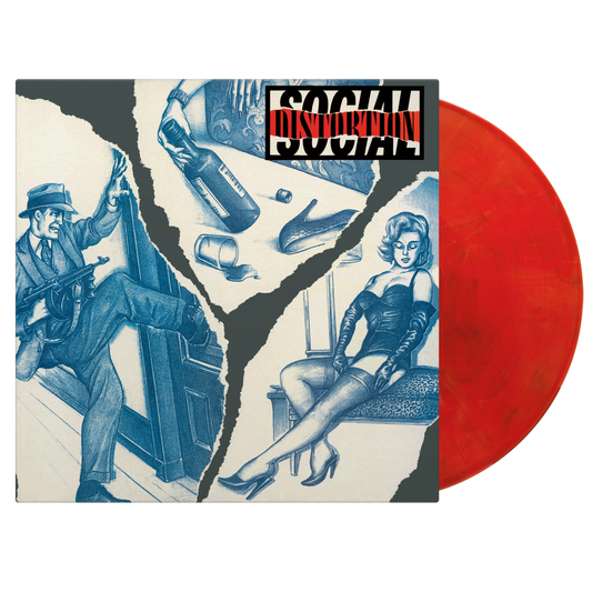 Social Distortion - Self Titled (Limited /3000) - 180g Red Marbled Vinyl