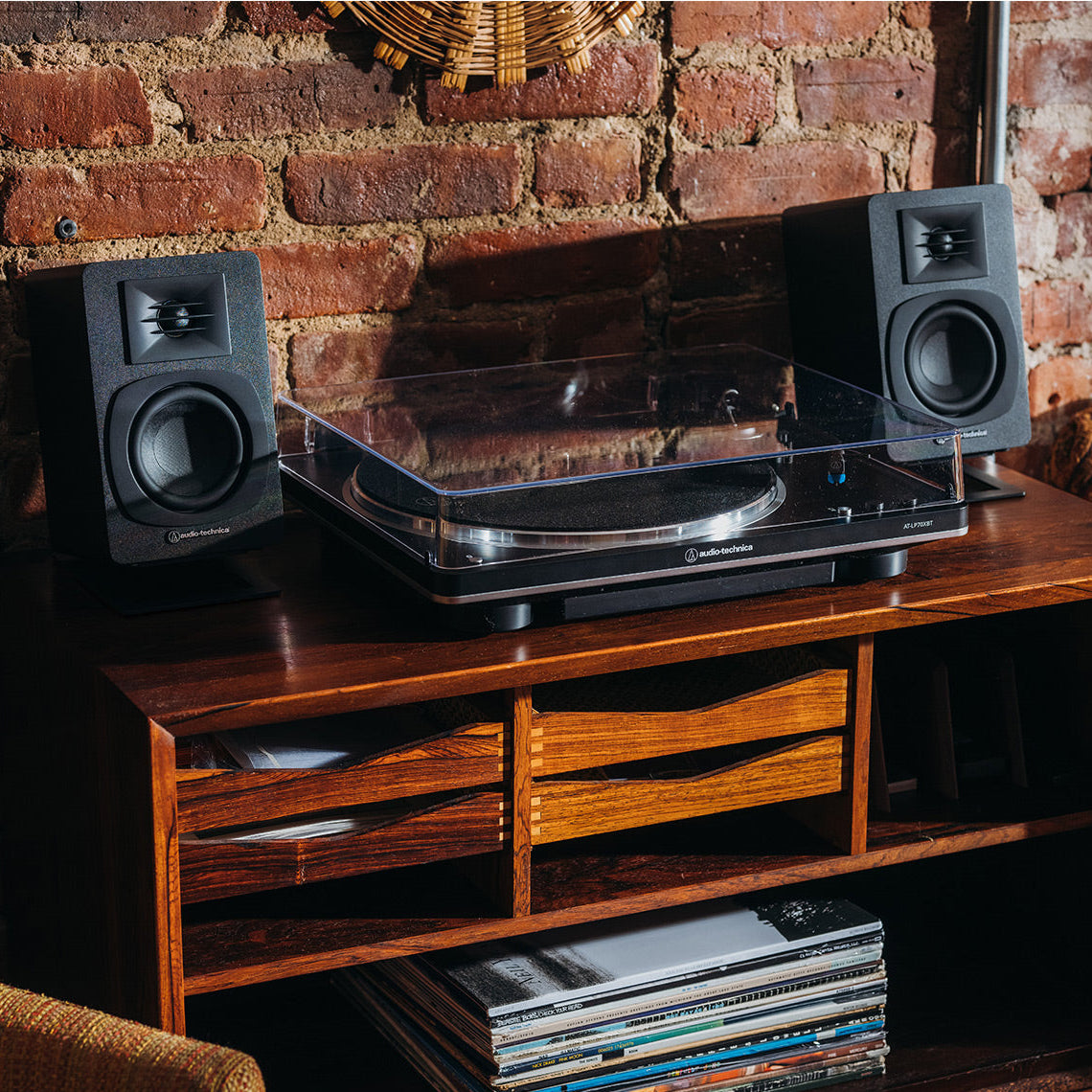 Audio Technica - AT-SP3X - Wireless Bluetooth Bookshelf Speakers