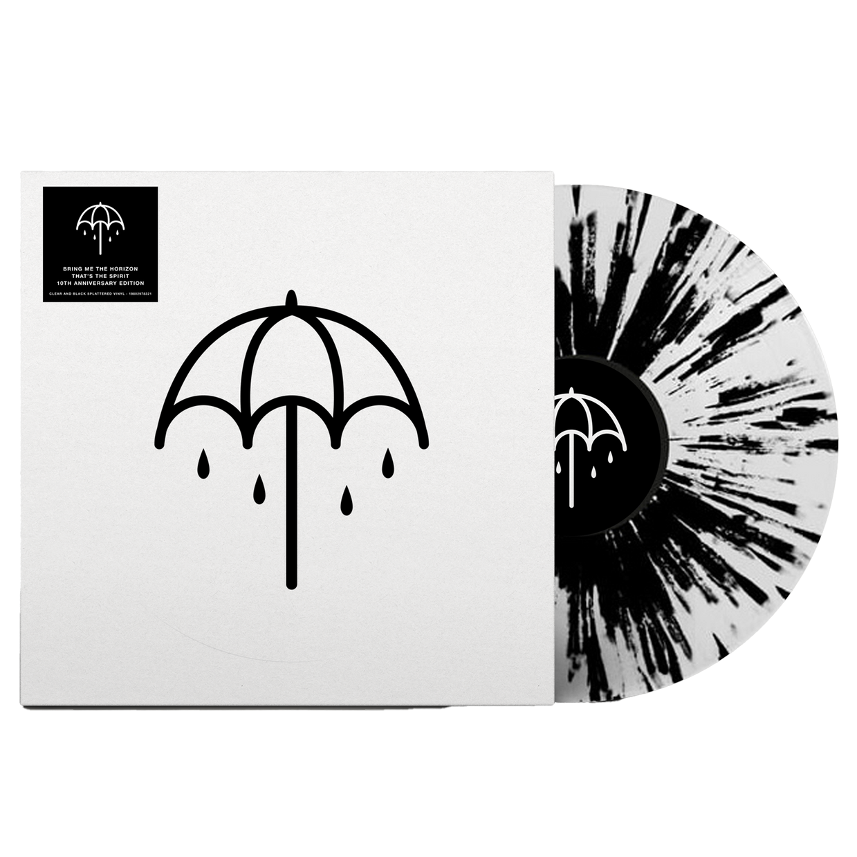 Bring Me The Horizon - Thats The Spirit (10th Anniversary) - Clear/Black Splatter Vinyl