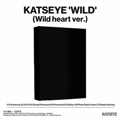 [PRE-ORDER] Katseye - Wild (Wild Heart Ver.) - CD