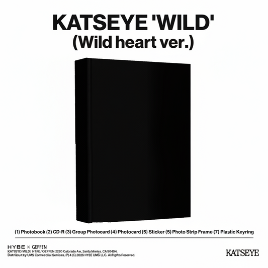 [PRE-ORDER] Katseye - Wild (Wild Heart Ver.) - CD