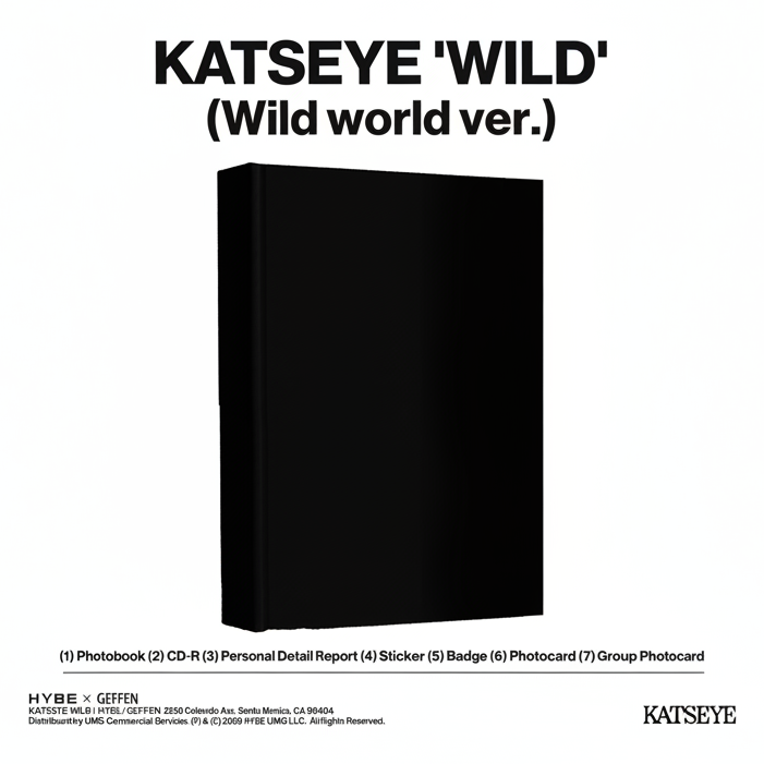 [PRE-ORDER] Katseye - Wild (Wild World Ver.) - CD