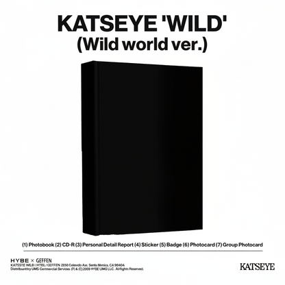 [PRE-ORDER] Katseye - Wild (Wild World Ver.) - CD
