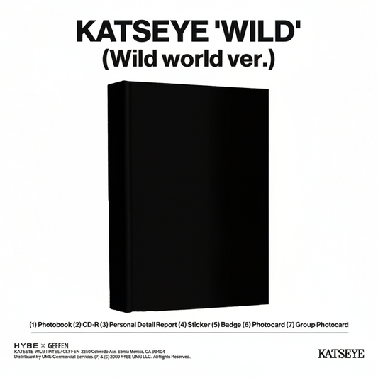 [PRE-ORDER] Katseye - Wild (Wild World Ver.) - CD