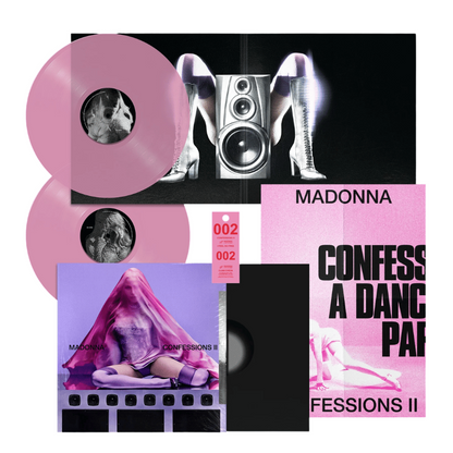 [PRE-ORDER] Madonna - Confessions II - Translucent Pink Vinyl 2LP