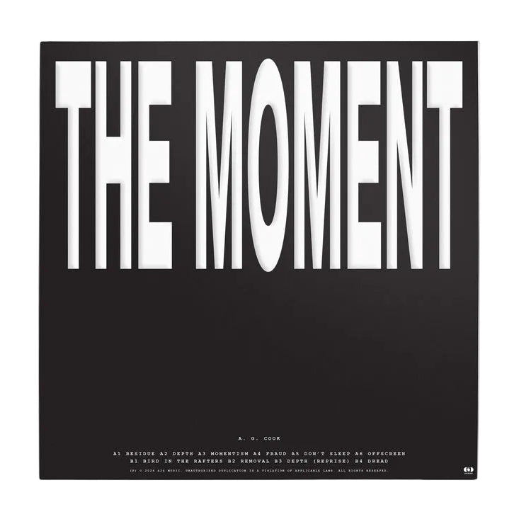 A.G. Cook - The Moment (The Score) - Black Vinyl 1LP
