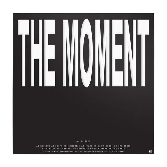 A.G. Cook - The Moment (The Score) - Black Vinyl 1LP