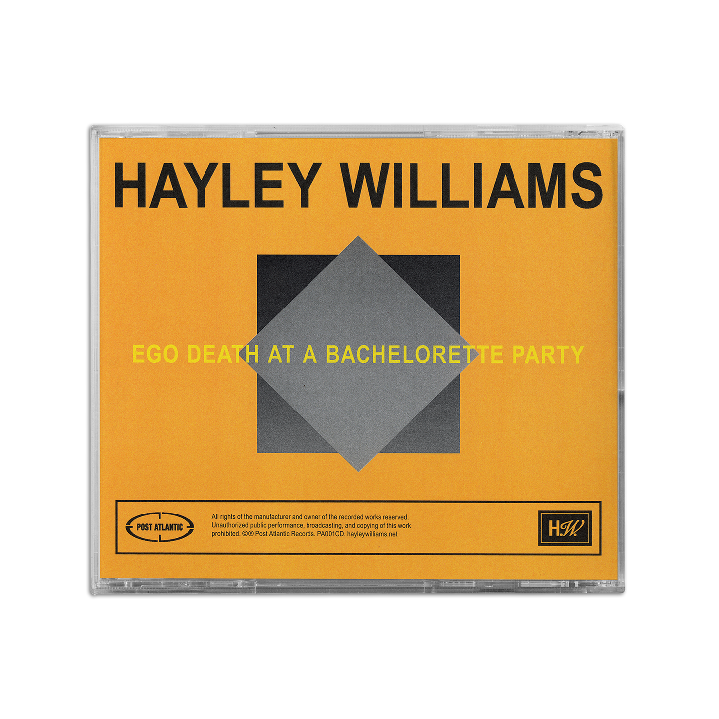 Hayley Williams - Ego Death At A Bachelorette Party - CD