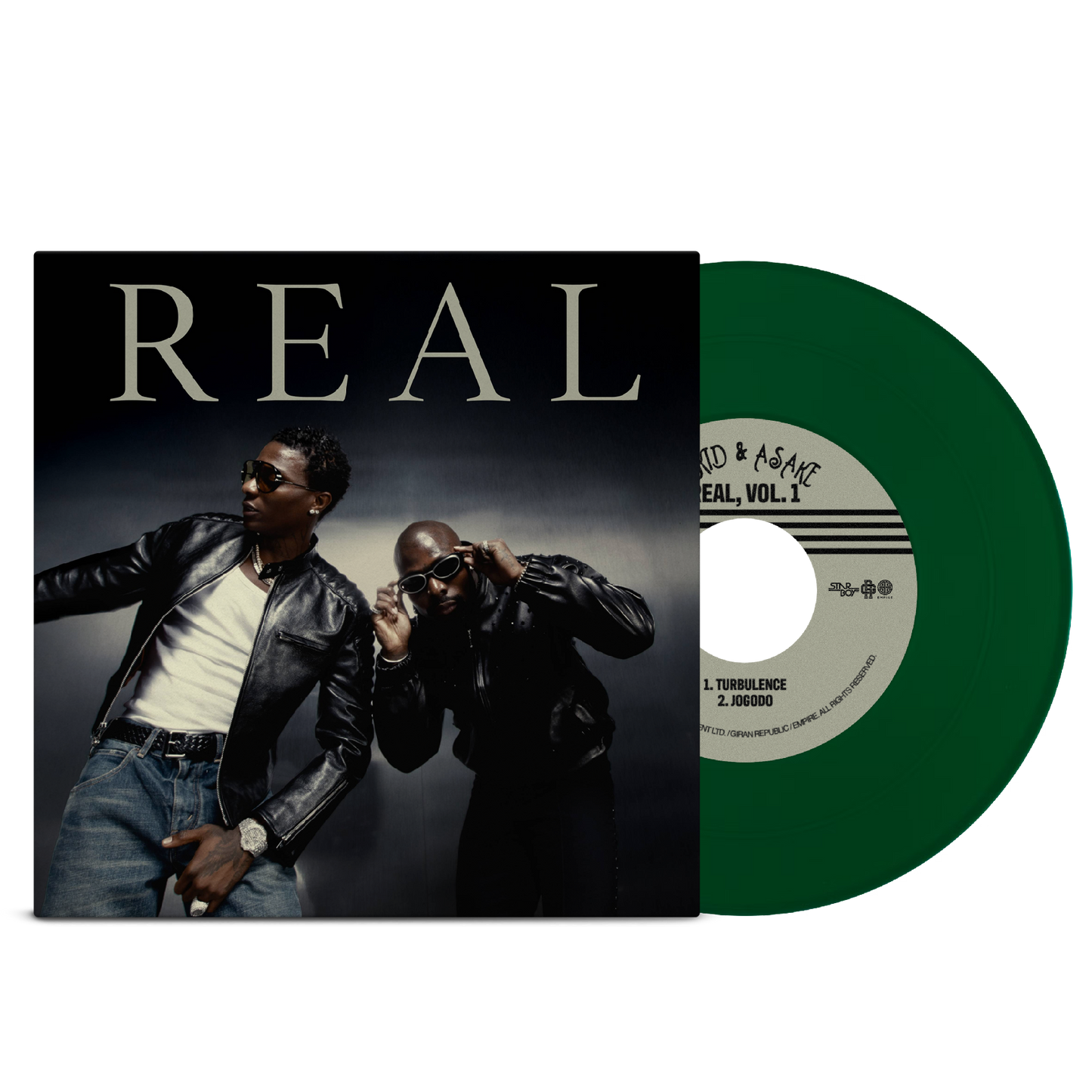 Wizkid - Real, Vol. 1 - 7” Evergreen Vinyl