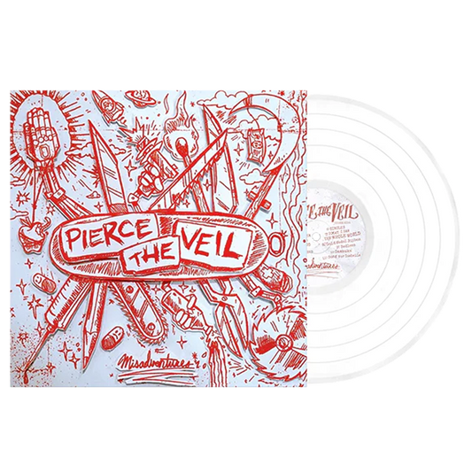 Pierce The Veil - Misadventures - White Vinyl