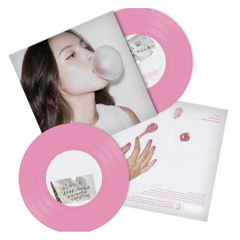 [PRE-ORDER] Olivia Rodrigo - Drop Dead - Pink 7” Vinyl