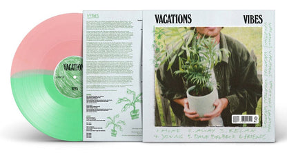 Vacations - Days/Vibes - 180g Pink/Green Colored Vinyl
