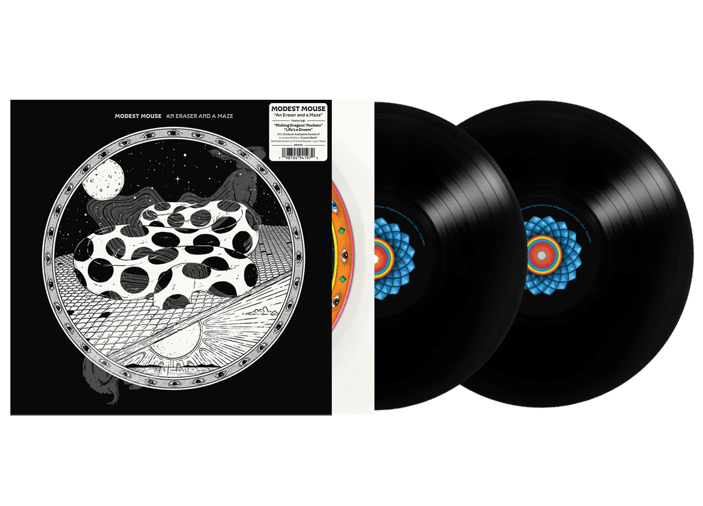 [PRE-ORDER] Modest Mouse - An Eraser and a Maze - Black Vinyl 2LP