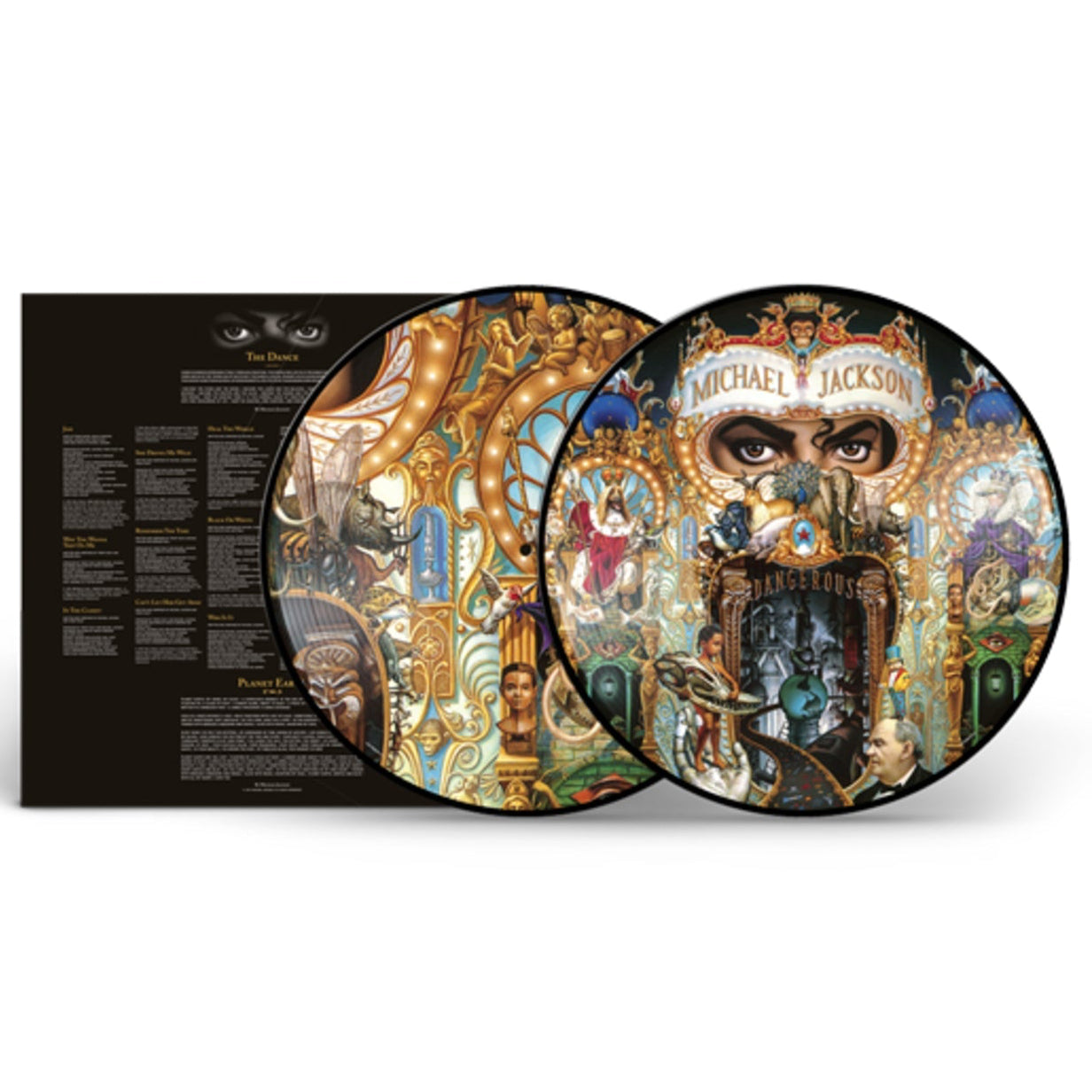 Michael Jackson - Dangerous - Picture Disc Vinyl 2LP