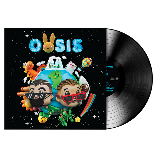 J Balvin & Bad Bunny - Oasis - Black Vinyl