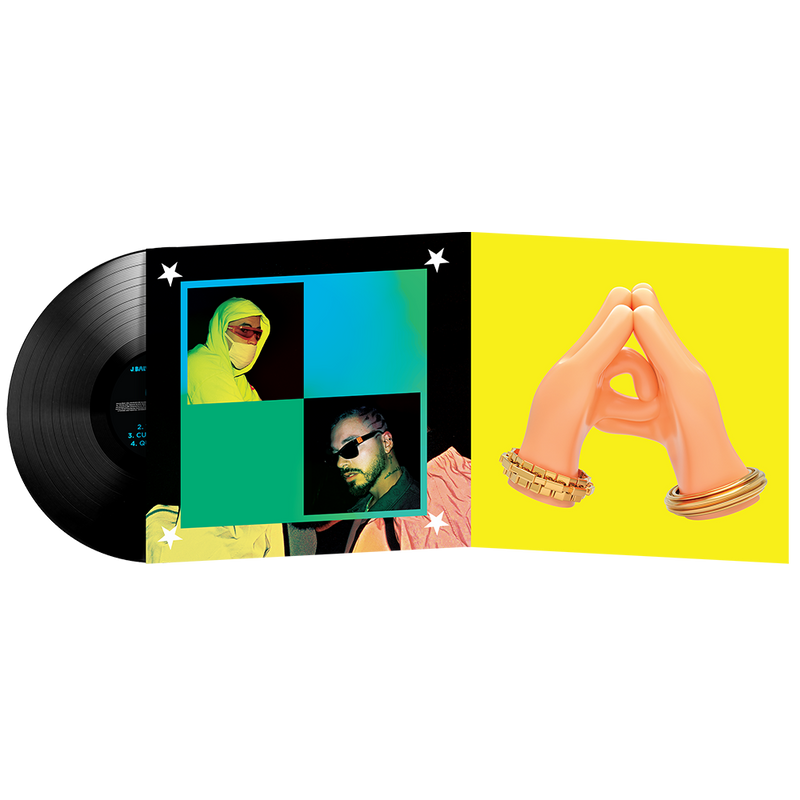 J Balvin & Bad Bunny - Oasis - Black Vinyl